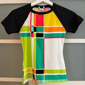 Trina Turk rash guard active workout top